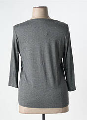 T-shirt gris FRANK WALDER pour femme seconde vue