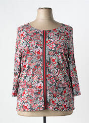 T-shirt rouge FRANK WALDER pour femme seconde vue