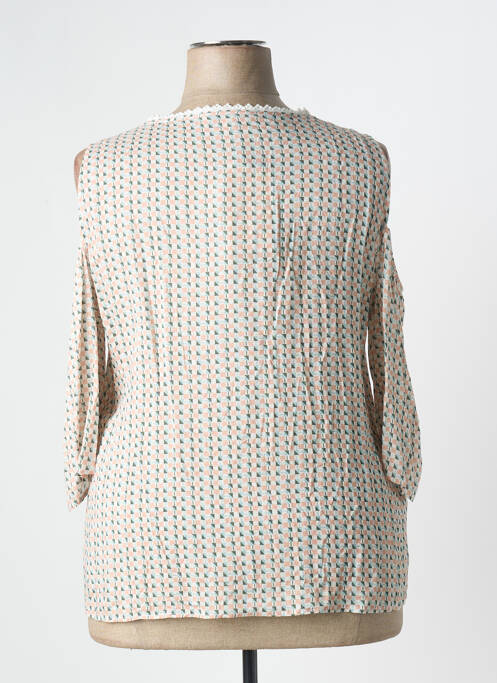 Blouse beige ANDAMIO pour femme