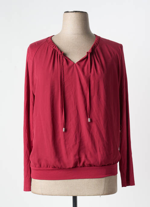 Blouse rouge FRANK WALDER pour femme