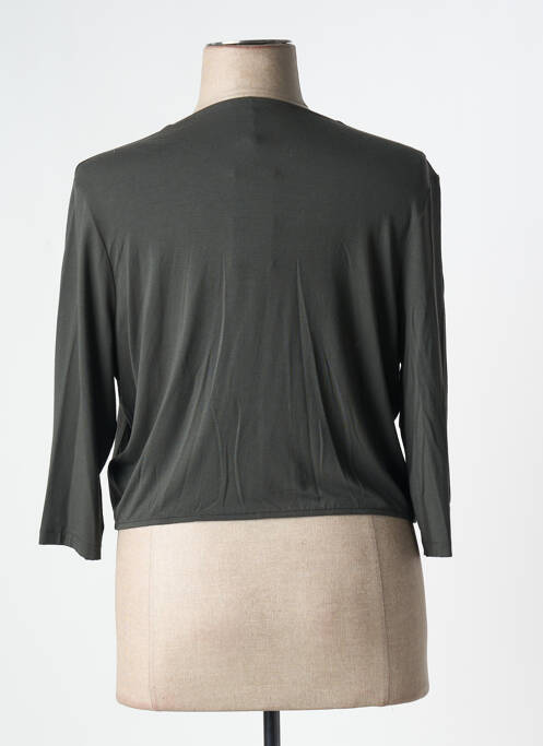 Gilet manches longues gris OLSEN pour femme