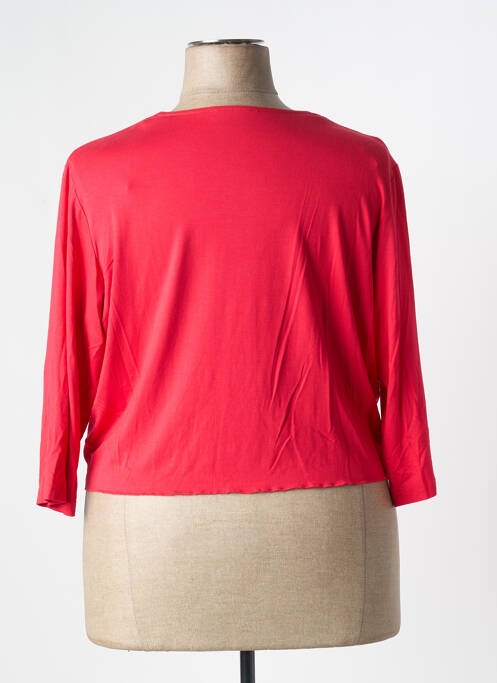 Gilet manches longues rouge FRANK WALDER pour homme