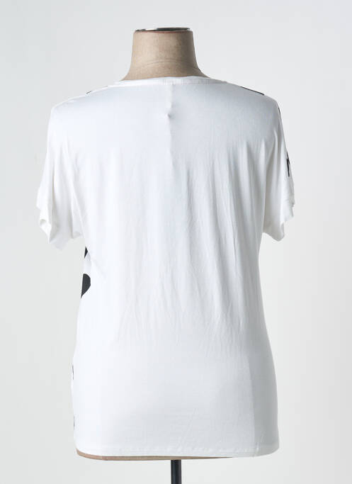 T-shirt blanc JEI'S BY LETIZIA DENARO pour femme
