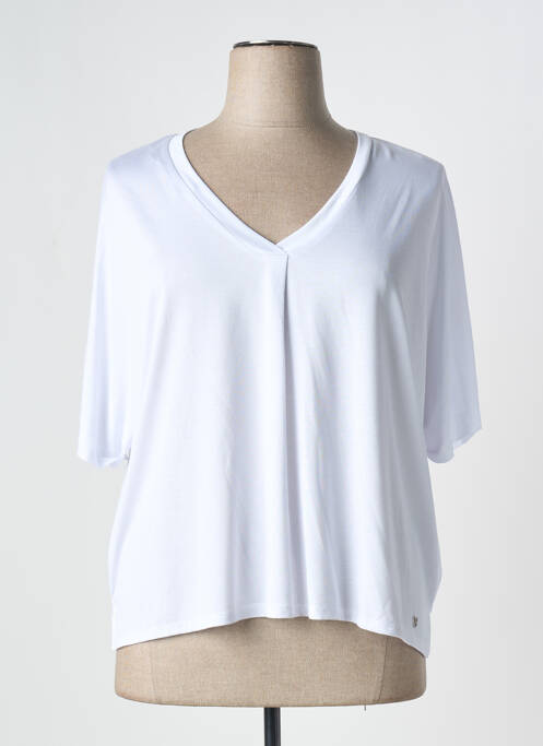 T-shirt blanc MARBLE pour femme