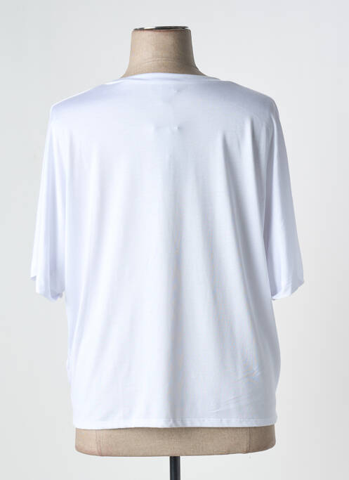 T-shirt blanc MARBLE pour femme