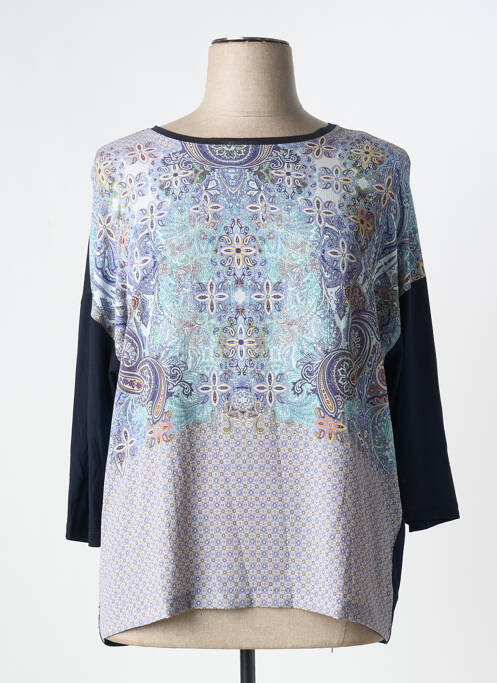 T-shirt bleu BASLER pour femme