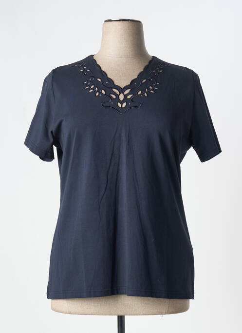 T-shirt bleu FRANCE RIVOIRE pour femme