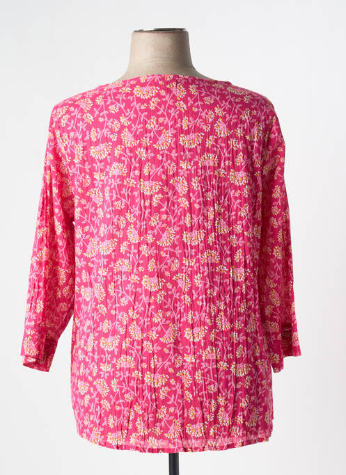 Tunique manches longues rose AGATHE & LOUISE pour femme