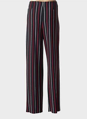 Pantalon droit stretch taille normale noir FRANK LYMAN femme