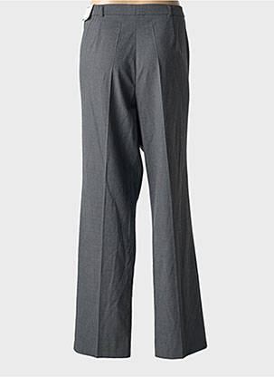 Pantalon droit stretch taille normale gris FRANK WALDER femme