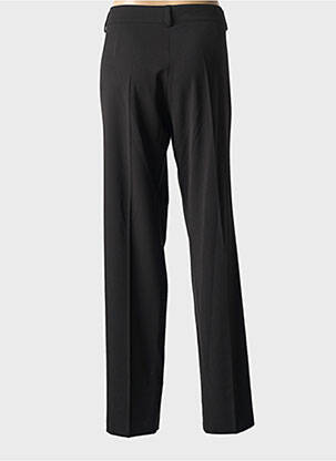 Pantalon droit stretch taille normale noir PAZ TORRAS femme
