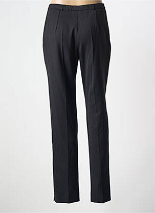 Pantalon slim taille élastique taille normale noir FRANCE RIVOIRE femme