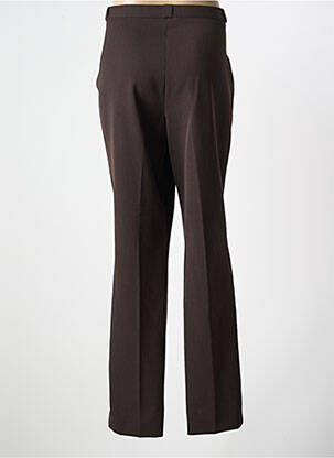 Pantalon droit stretch taille normale marron QUATTRO femme