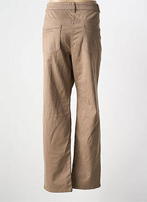 Pantalon droit stretch taille normale marron OLSEN femme