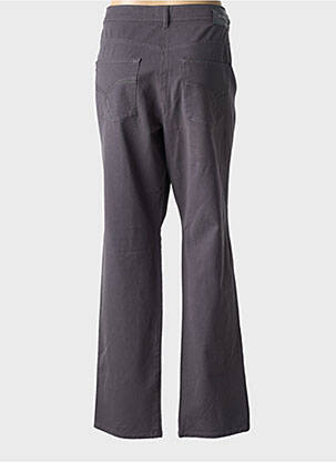Pantalon droit stretch taille normale gris OLSEN femme