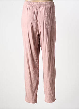 Pantalon slim taille élastique taille normale rose STARK femme