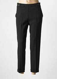 Pantalon 7/8 stretch taille normale noir PAZ TORRAS femme