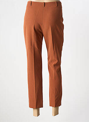 Pantalon 7/8 stretch marron ESTEL COLLECTION femme