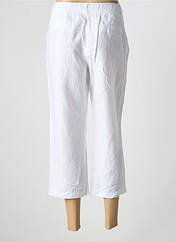 Pantacourt blanc FRANK WALDER pour femme seconde vue