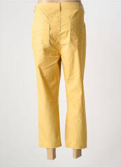 Pantalon 7/8 jaune GRIFFON pour femme seconde vue