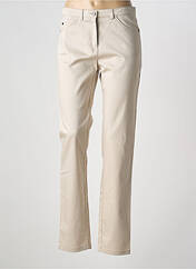 Pantalon droit beige PAZ TORRAS pour femme seconde vue