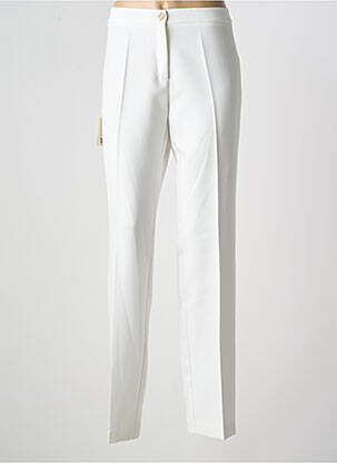 Pantalon droit blanc PAZ TORRAS pour femme