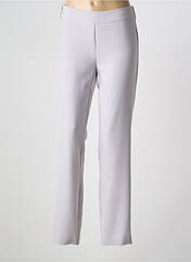 Pantalon droit gris FRANK WALDER pour femme seconde vue