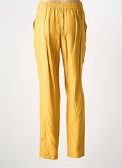Pantalon droit jaune MERI & ESCA pour femme seconde vue