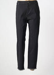 Pantalon droit noir FRANK LYMAN pour femme seconde vue
