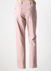 Pantalon droit rose PAZ TORRAS pour femme seconde vue