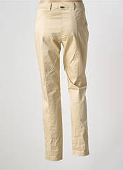 Pantalon slim beige DIVAS pour femme seconde vue