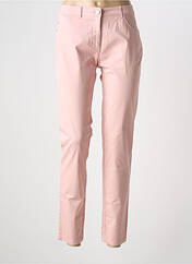 Pantalon slim rose ANDAMIO pour femme seconde vue