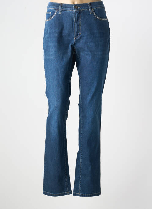 Jeans coupe droite bleu SAINT HILAIRE pour femme