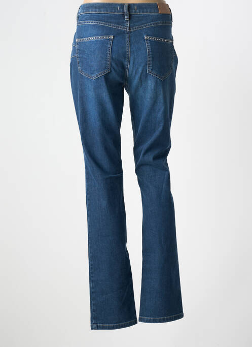 Jeans coupe droite bleu SAINT HILAIRE pour femme