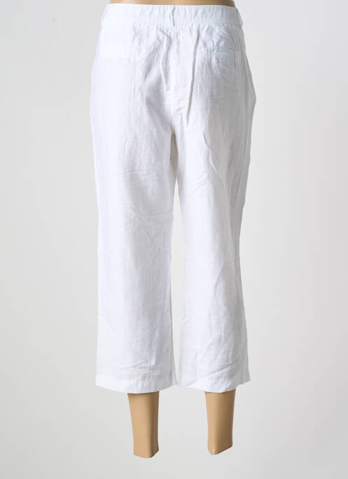 Pantacourt blanc FRANK WALDER pour femme