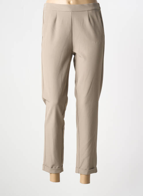 Pantalon 7/8 beige FRANK WALDER femme