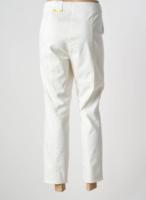 Pantalon 7/8 blanc FRANK WALDER pour femme