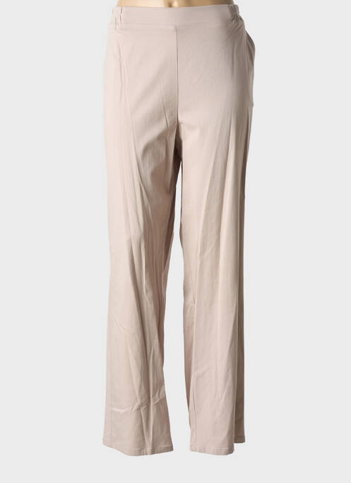 Pantalon droit beige GREGORY PAT femme