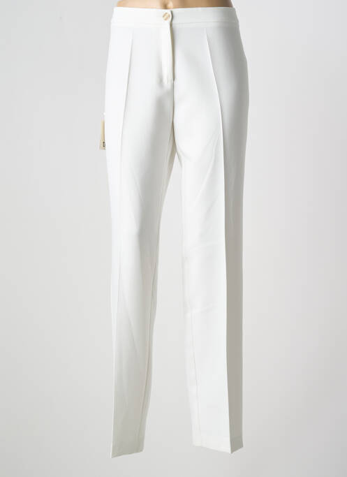 Pantalon droit blanc PAZ TORRAS pour femme