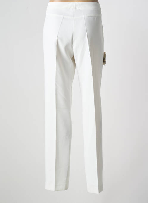Pantalon droit blanc PAZ TORRAS pour femme