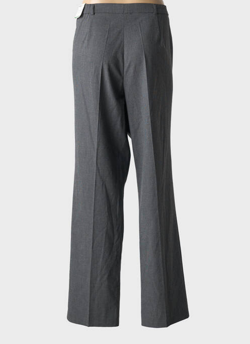 Pantalon droit gris FRANK WALDER pour femme