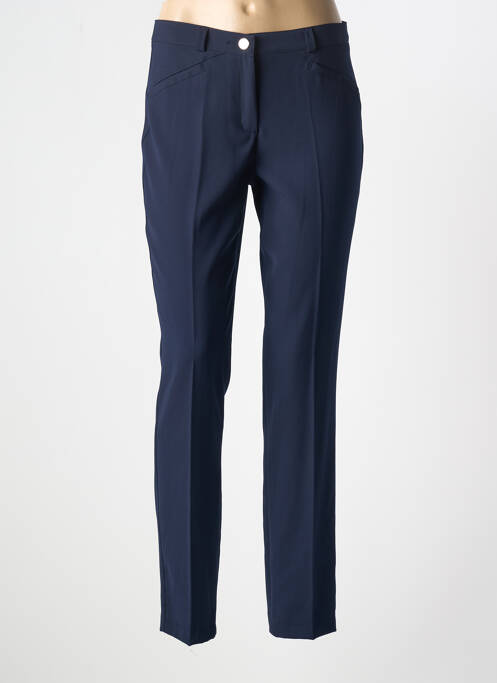 Pantalon slim bleu DIVAS pour femme