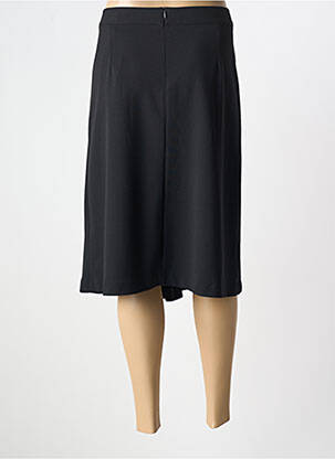 Jupe mi-longue stretch noir ELEONORA AMADEI femme