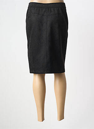 Jupe mi-longue stretch noir THOMAS RABE femme