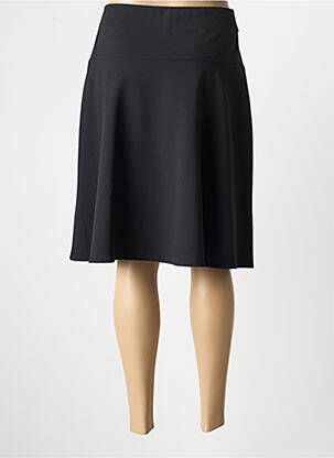 Jupe mi-longue stretch noir MERI & ESCA femme