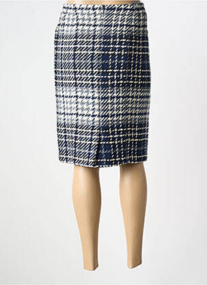 Jupe mi-longue taille normale noir FRANCE RIVOIRE femme