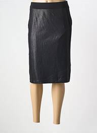 Jupe mi-longue coupe droite noir RABE femme