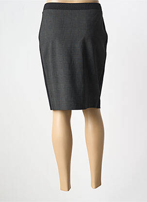 Jupe mi-longue stretch noir DIVAS femme