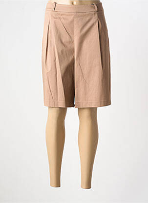 Bermuda marron ESTEL COLLECTION pour femme