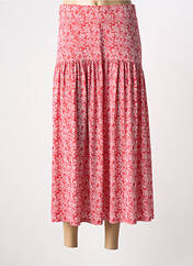 Jupe longue rouge MARBLE pour femme seconde vue